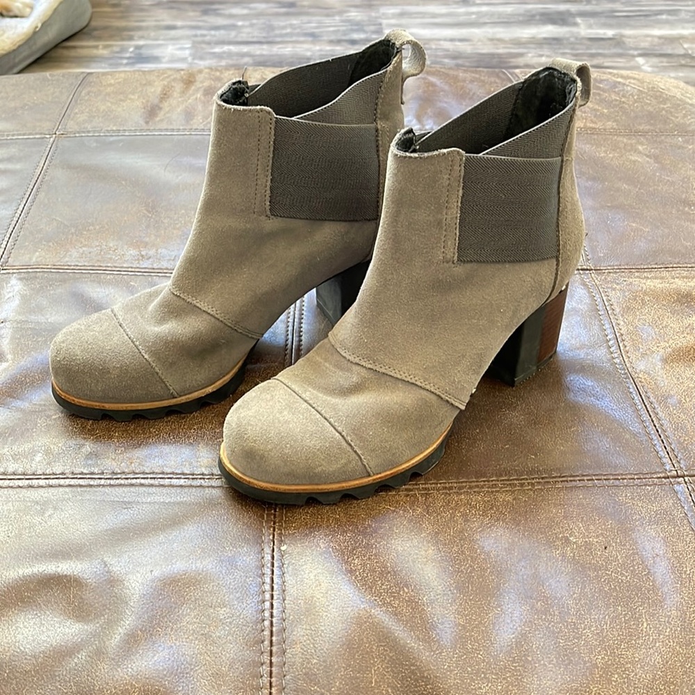 Suede Sorel Ankle Boots